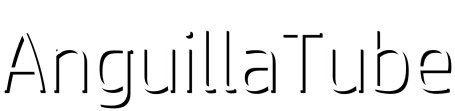 Anguilla Tube logo – A in a tube with bubbles